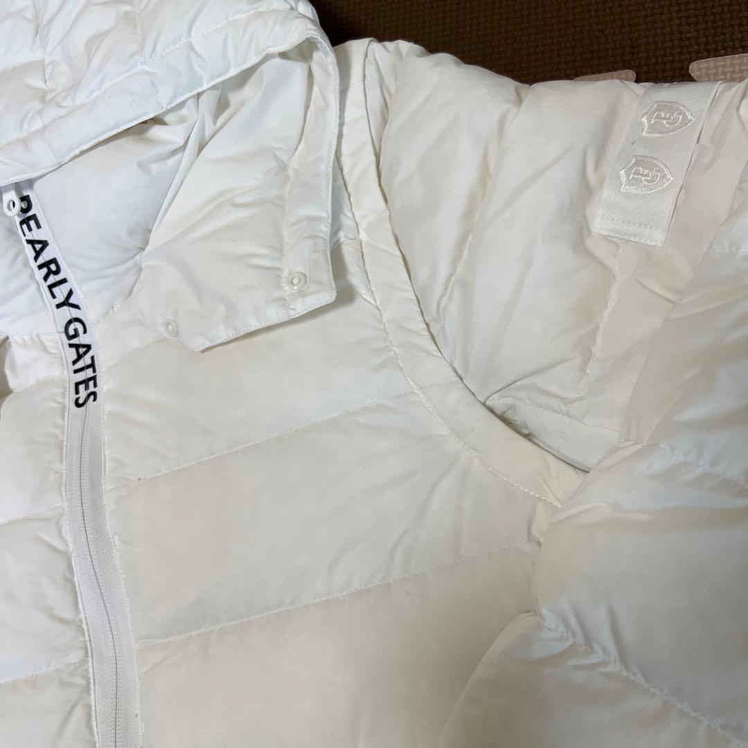 パーリーゲイツ PEARLY GATES 保温軽量 2WAYフード付きダウン