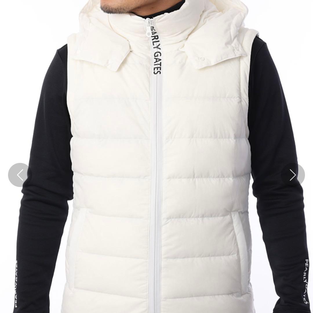 パーリーゲイツ PEARLY GATES 保温軽量 2WAYフード付きダウン