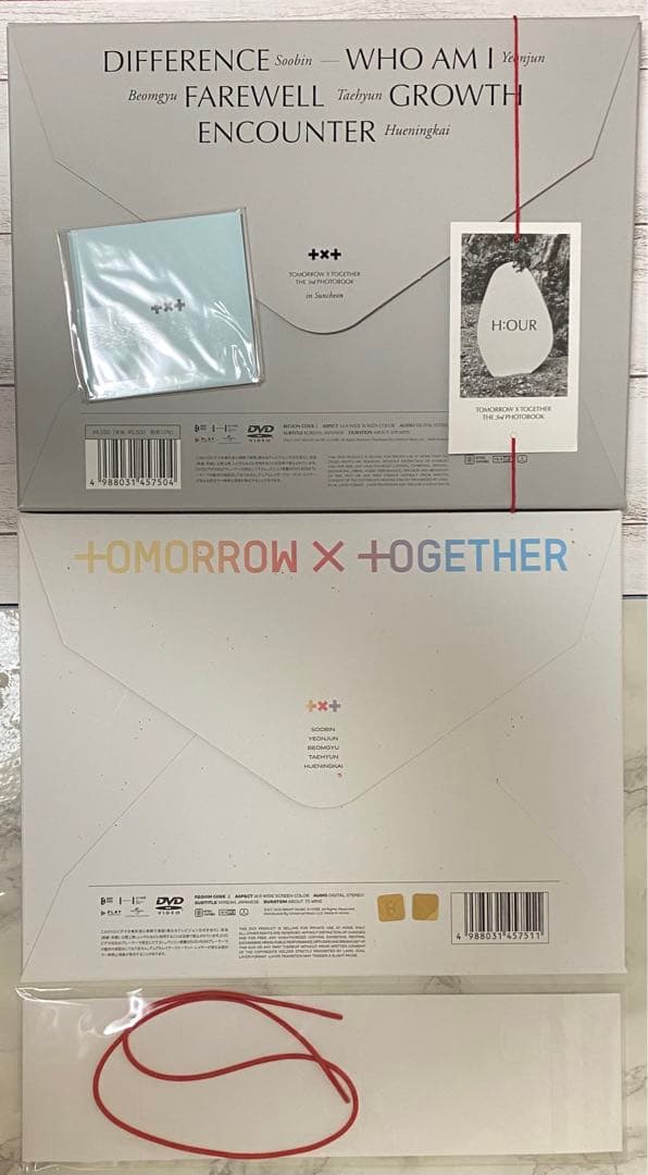 TXT フォトブック H:OUR 2セット アコーディオンカード  ヨンジュン