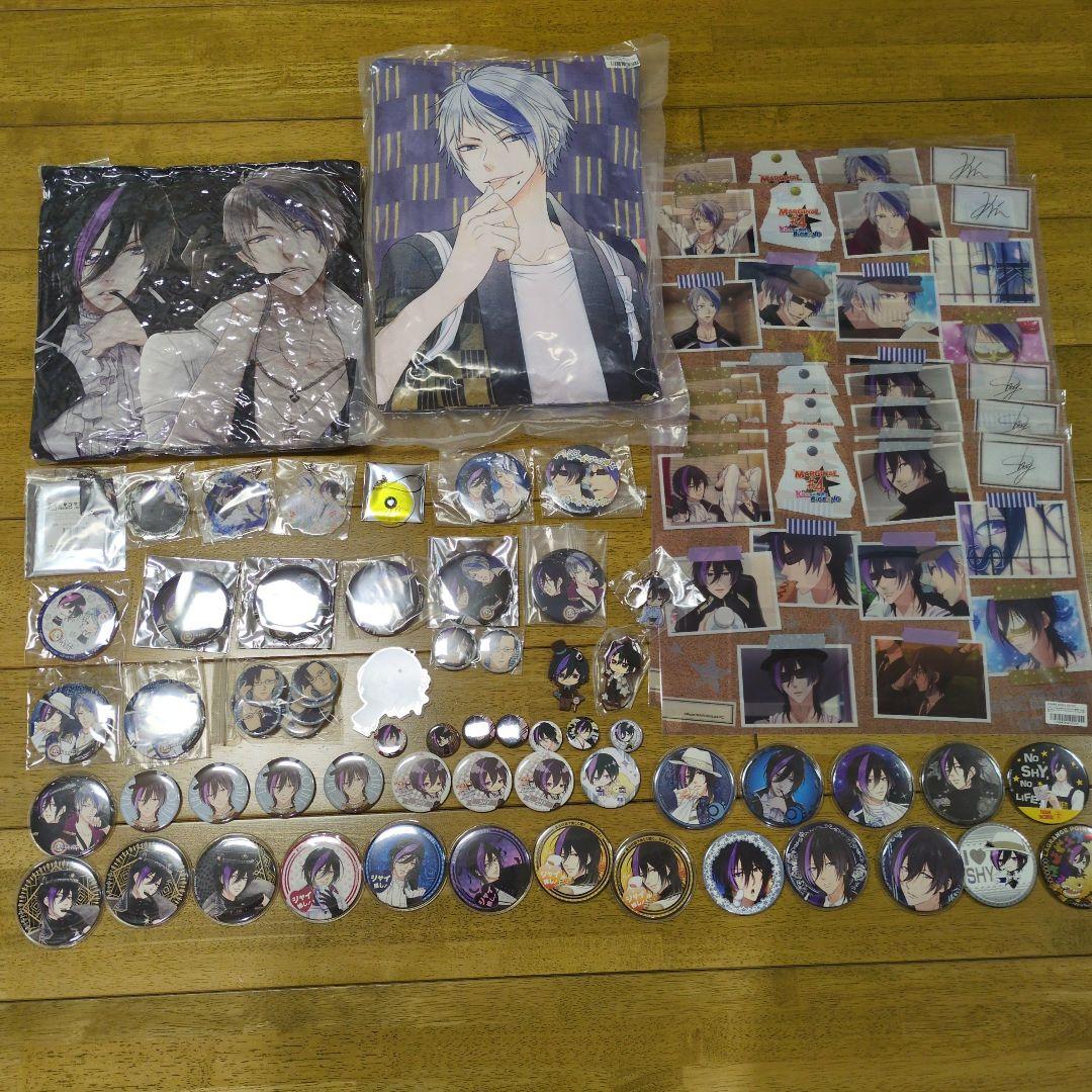 MARGINAL#4ピタゴラスプロダクション牧島シャイ緋室キララグポ缶バッジ