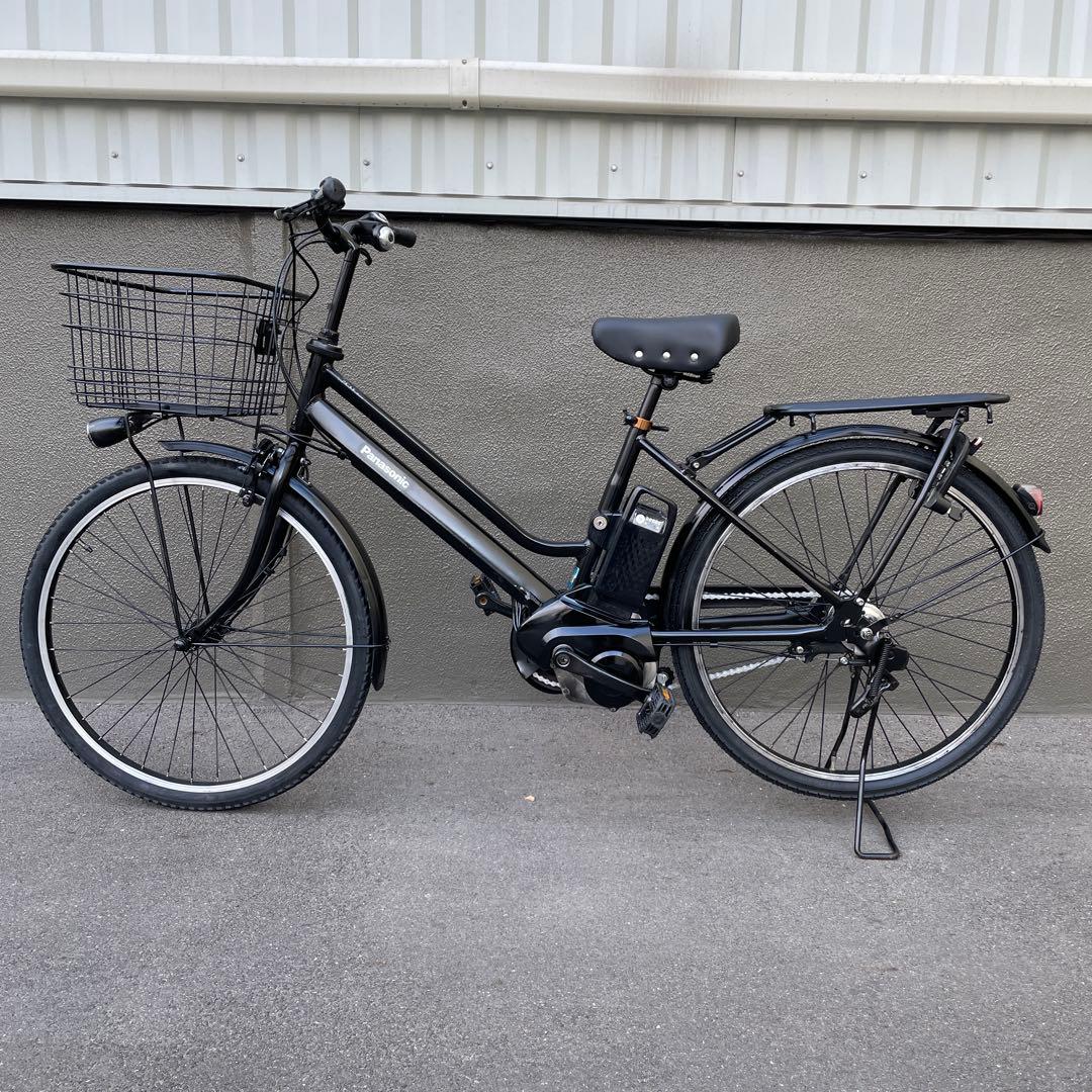 パナソニック電動アシスト自転車26インチ 16Ah ブラック