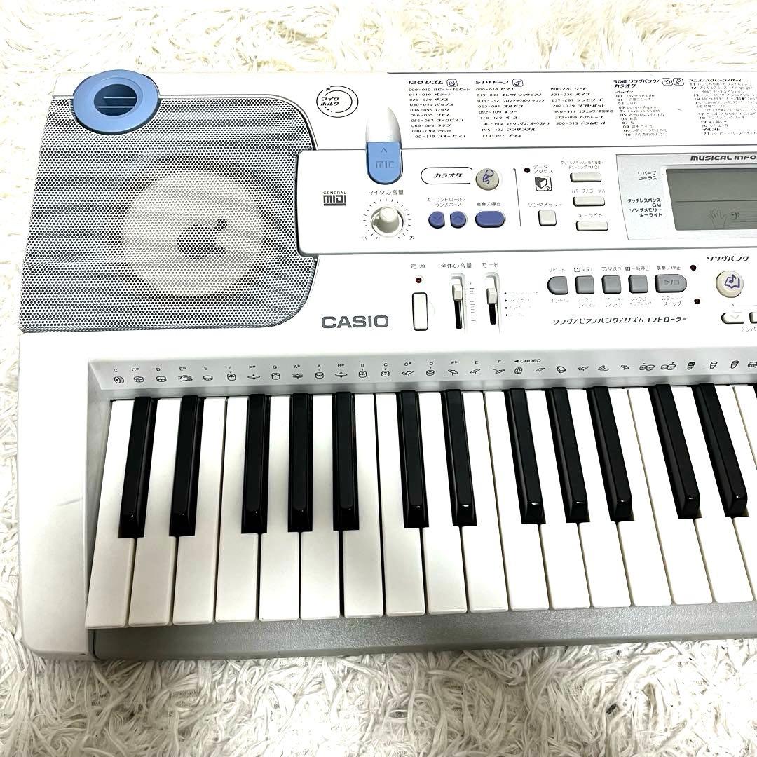 CASIO カシオ　電子ピアノ　電子キーボード　LK-203TV 説明書付