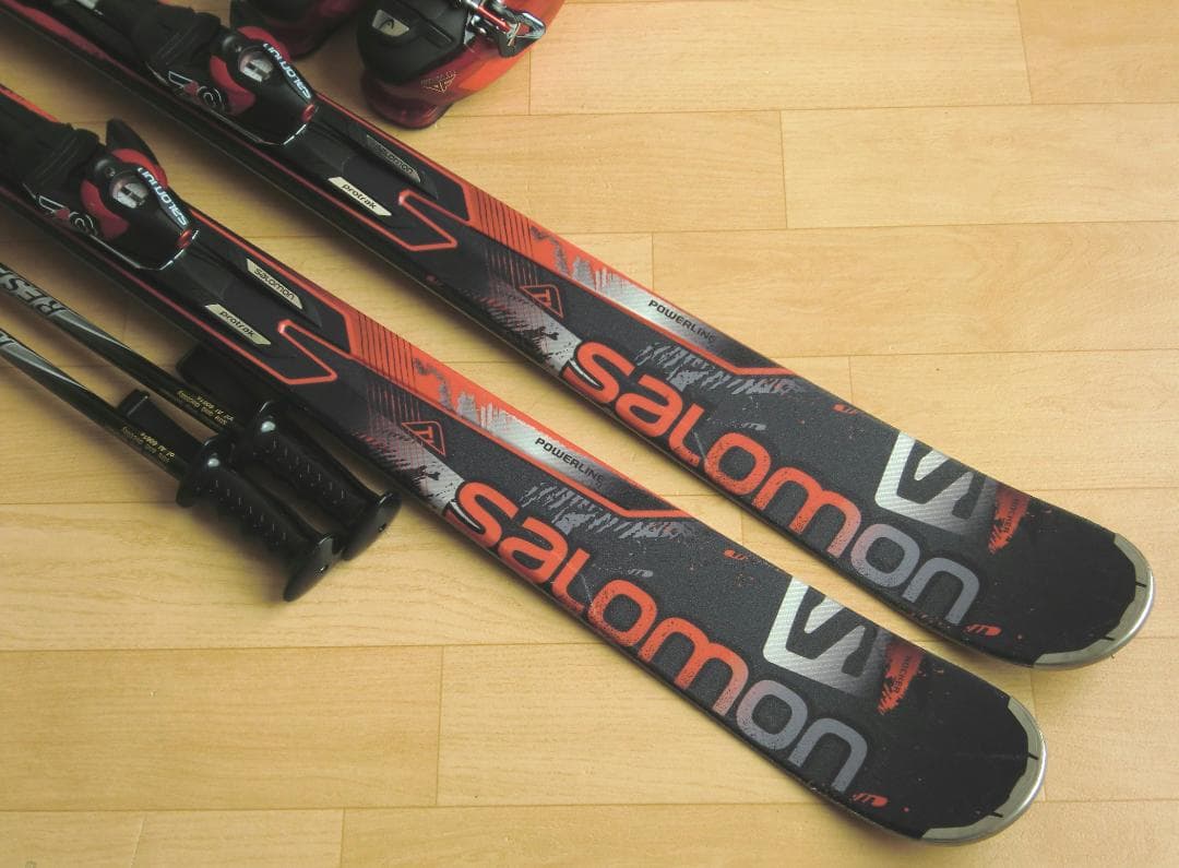 ■■送料無料■サロモン■メンズスキーセット■板168■メンテ付■