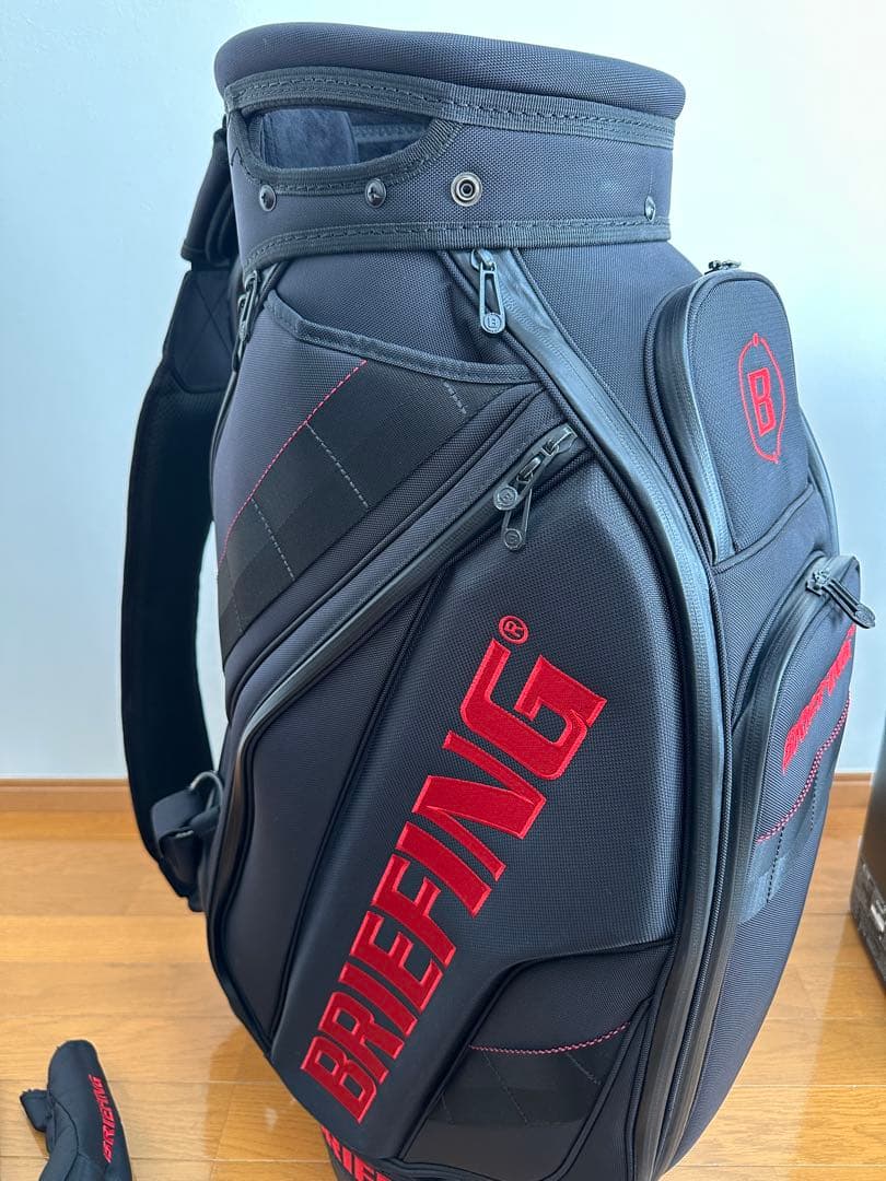 中古BRIEFING キャディバッグ CR-3#02 セット