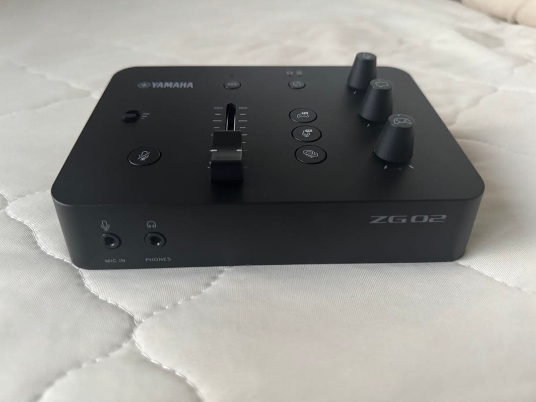ヤマハ ZG02 ゲーミングオーディオミキサー／オーディオインターフェース