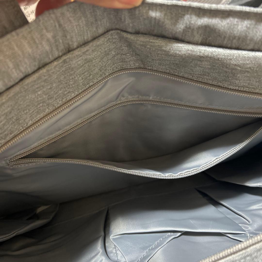 ADMRALグレーテニスゴルフサイドアーチロゴビッグトートバッグATMZ508