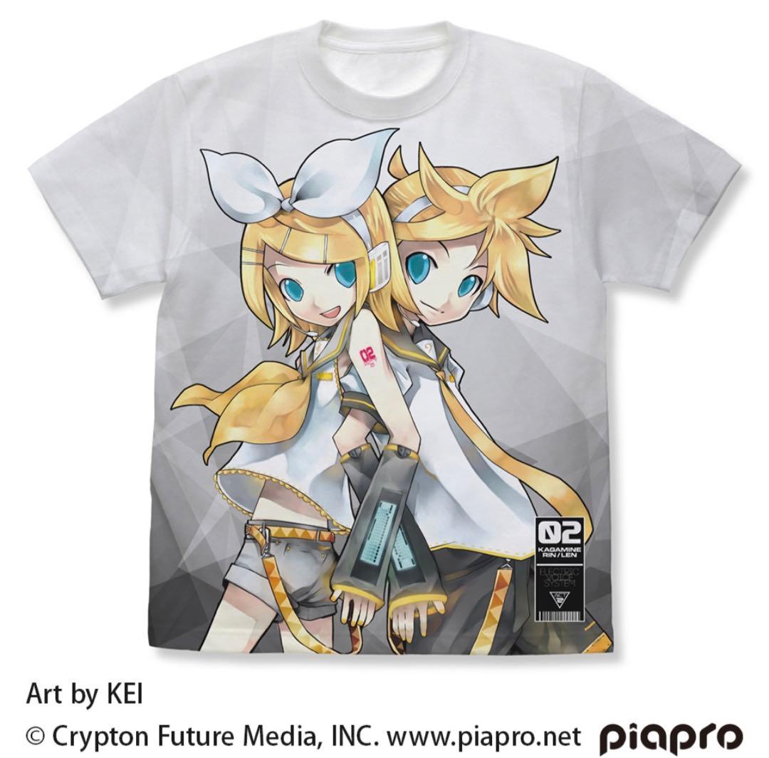 鏡音リン 鏡音レン COSPA フルグラフィック Tシャツ XLサイズ KEI