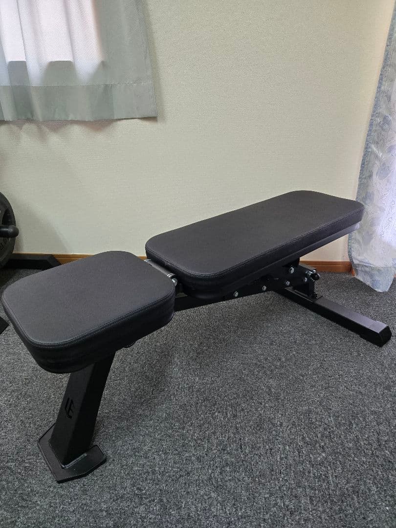 引き取り限定 可変式ダンベル+マルチポジションベンチ+ダンベルミット