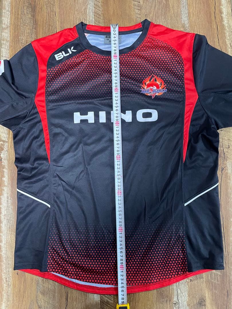 BLK HINO RED DOLPHINS ウォームアップウェア 長袖4XL