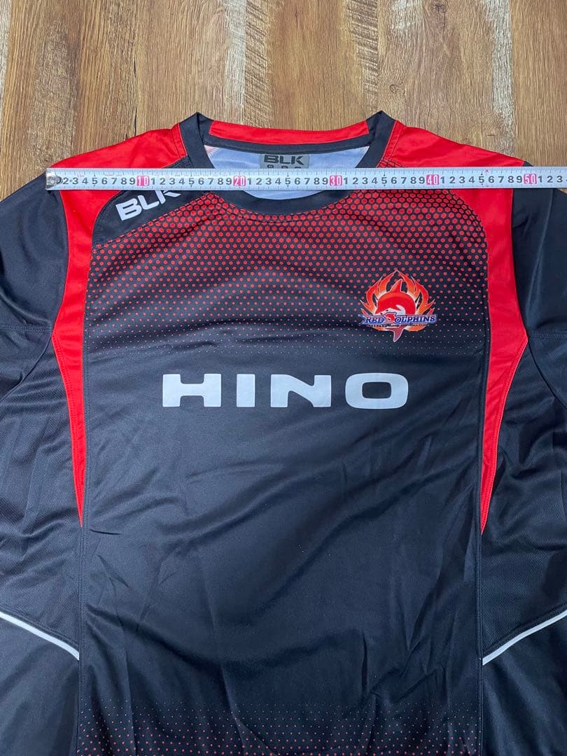 BLK HINO RED DOLPHINS ウォームアップウェア 長袖4XL