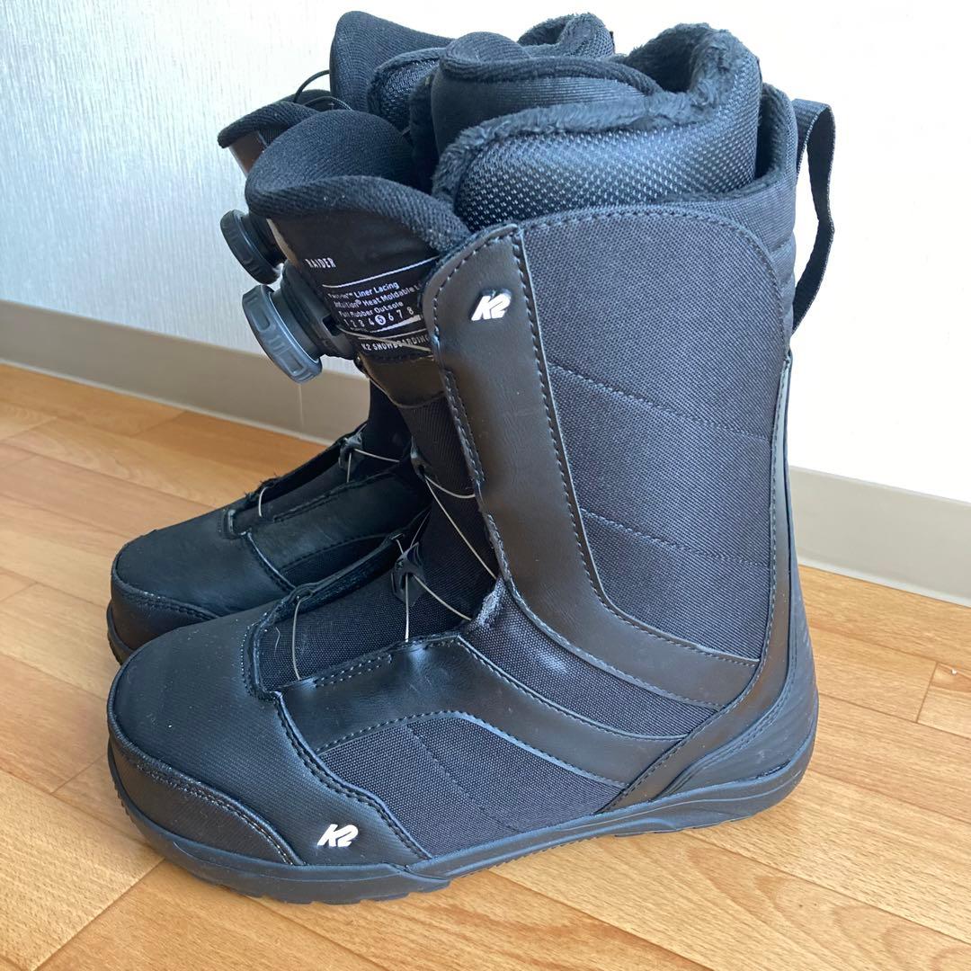 【美品】k2 ケーツー　スノーボード　ブーツ　26cm 男女兼用　ブラック　黒