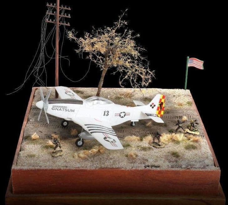 希少 1/48 アメリカ傑作機 P-51Dマスタング簡単組立接着剤塗装不要 6機