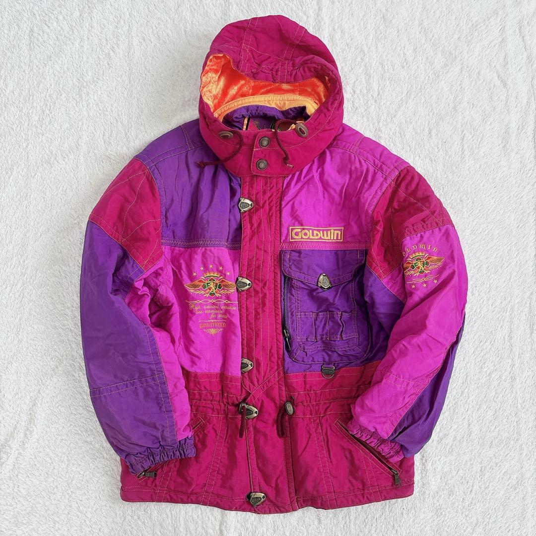 【希少】レアGOLDWIN スキーウェア スノボウェア 90年代 XLサイズ