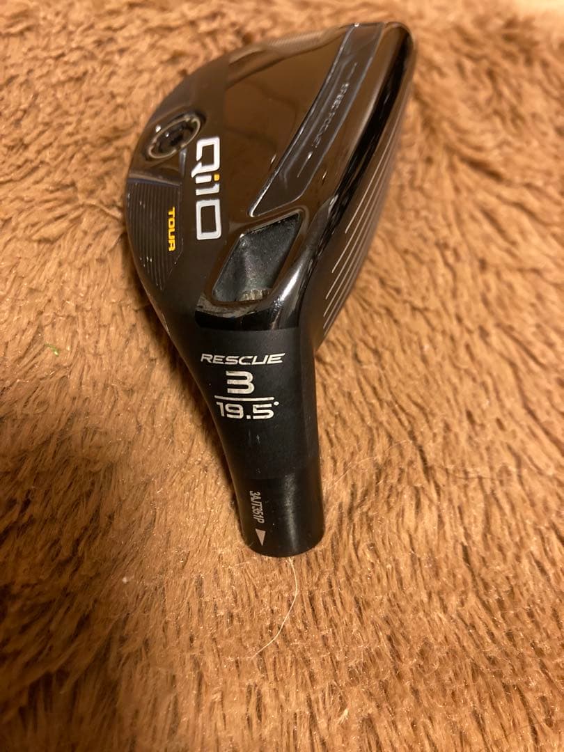 3U 19.5° テーラーメイドQi10 tour ユーティリティ　ヘッドのみ
