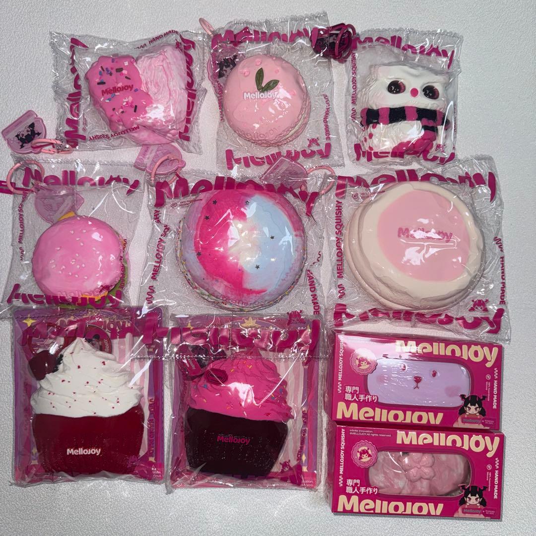 【最終お値下げ】再販なしレア商品 Mellojoyスクイーズ 10点セット
