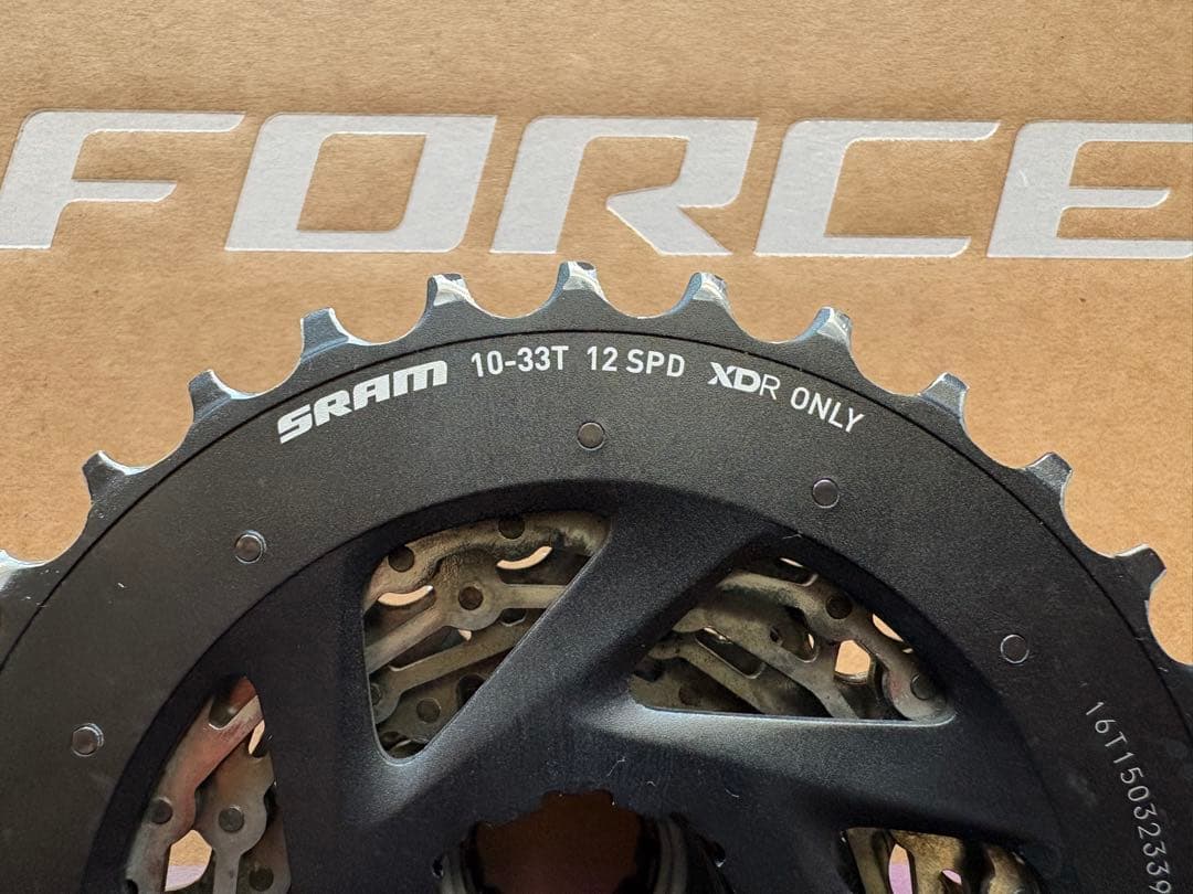 SRAM スラム XG-1270 カセットスプロケット 10-33T 12S