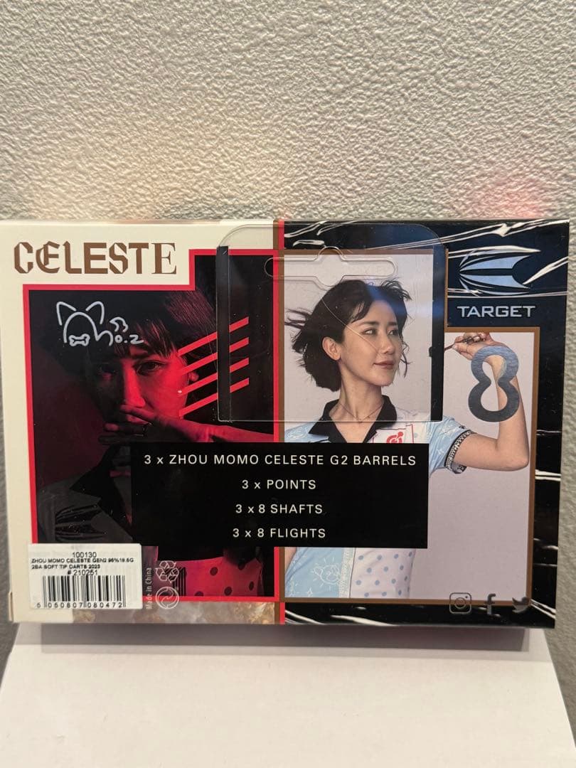 CELESTE 周 莫默　ダーツ　バレル