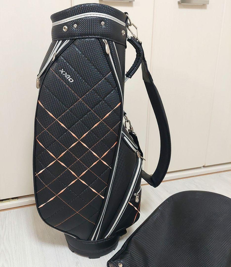 XXIO ゼクシオ ブラック キャディバッグ レディース 8.5型