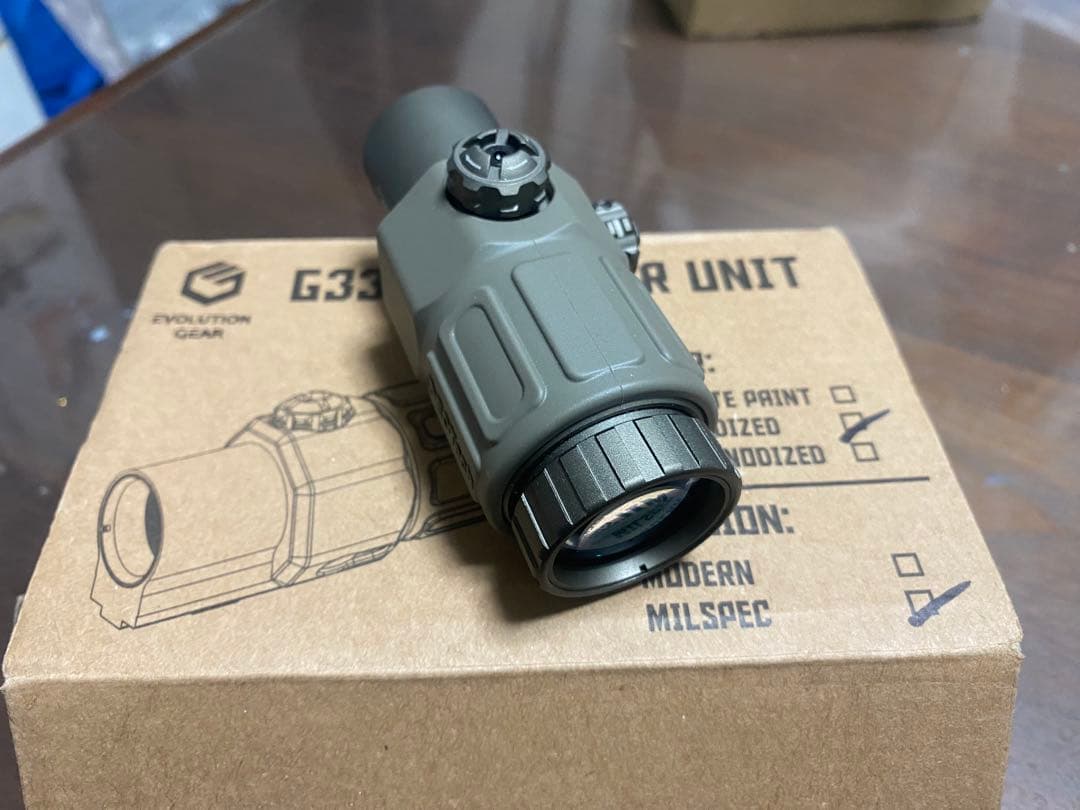 エボギア EOTech G33 MIL SPEC/FDE