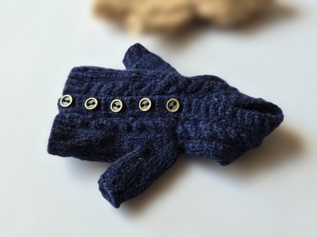 【確認用ページ】オビツ11　フード付コート(ボタンタイプ)　2着セット