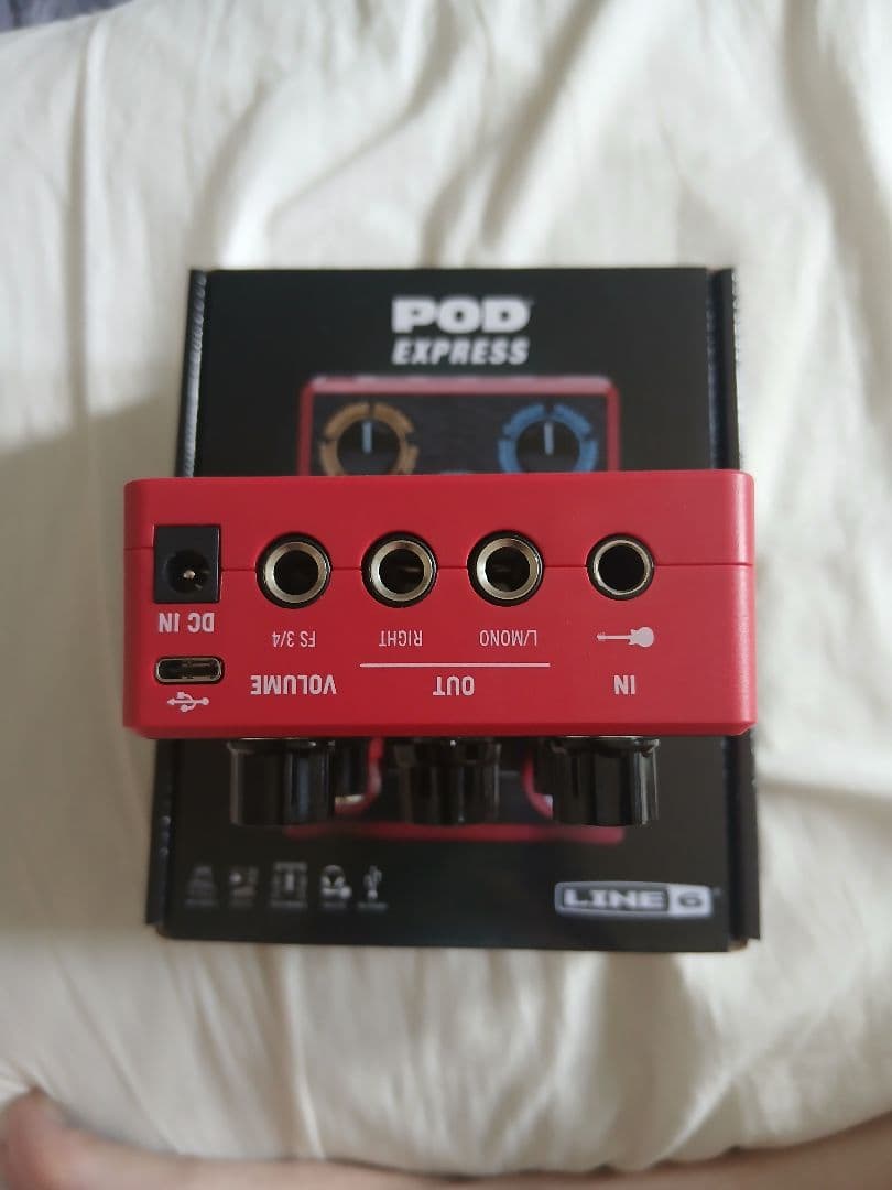 ギター line6 pod express guitar