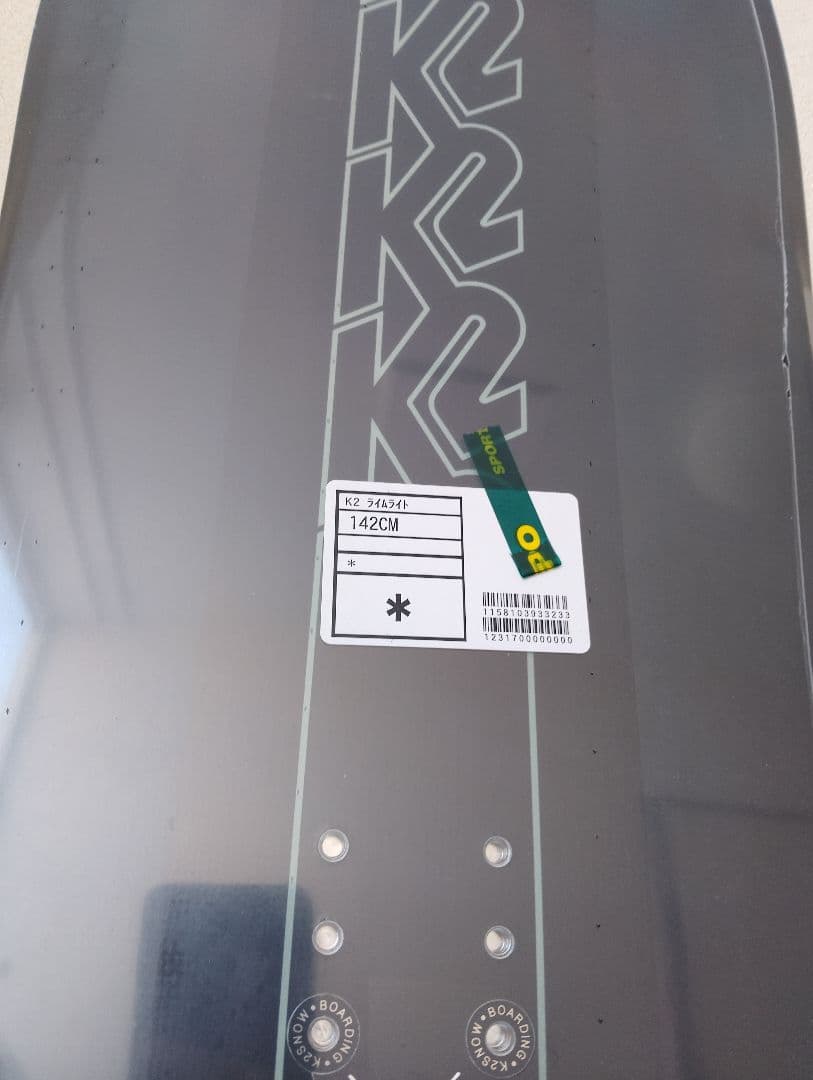 ブ*い様 K2　板ライムライト　ビンディングレディースMメリディアン 未使用シュ