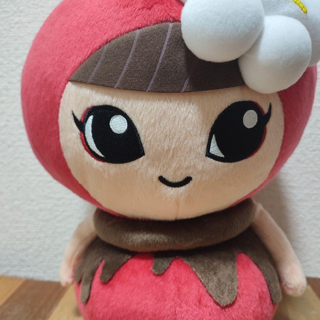 うめりん　ぬいぐるみ　（大）　越生町　マスコットキャラクター　ご当地キャラ