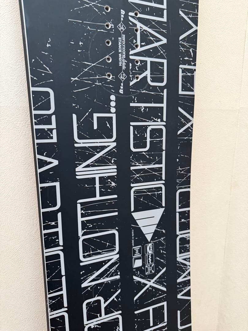 011Artistic X FLY SPIN141cmグラトリ中古ゼロワンスノボ