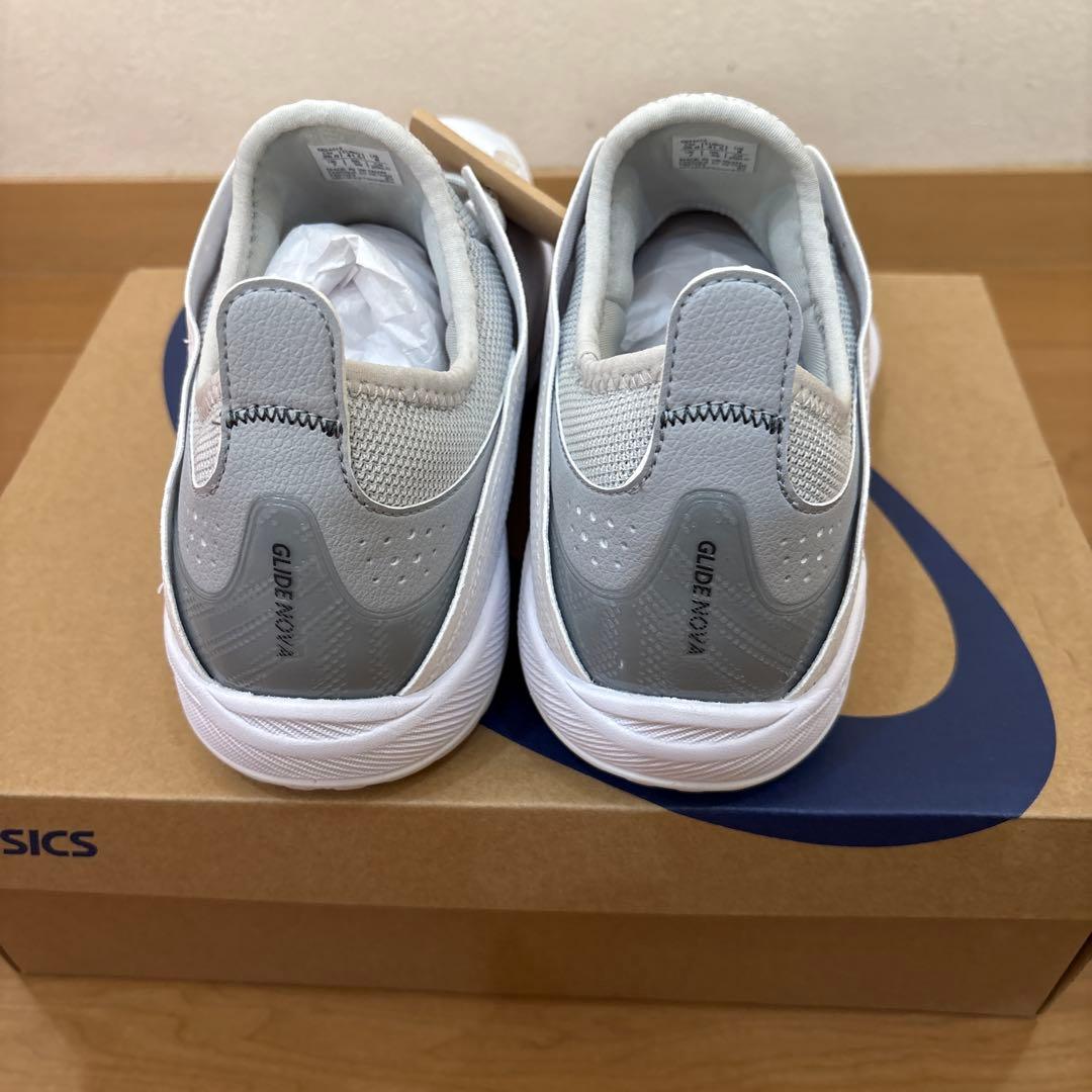 asics GLIDE NOVA FF3 バスケットシューズ ホワイト/グレー