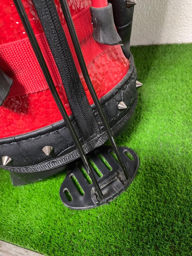 エリートグリップ 限定品 クロコ スタッズ付き キャディバック