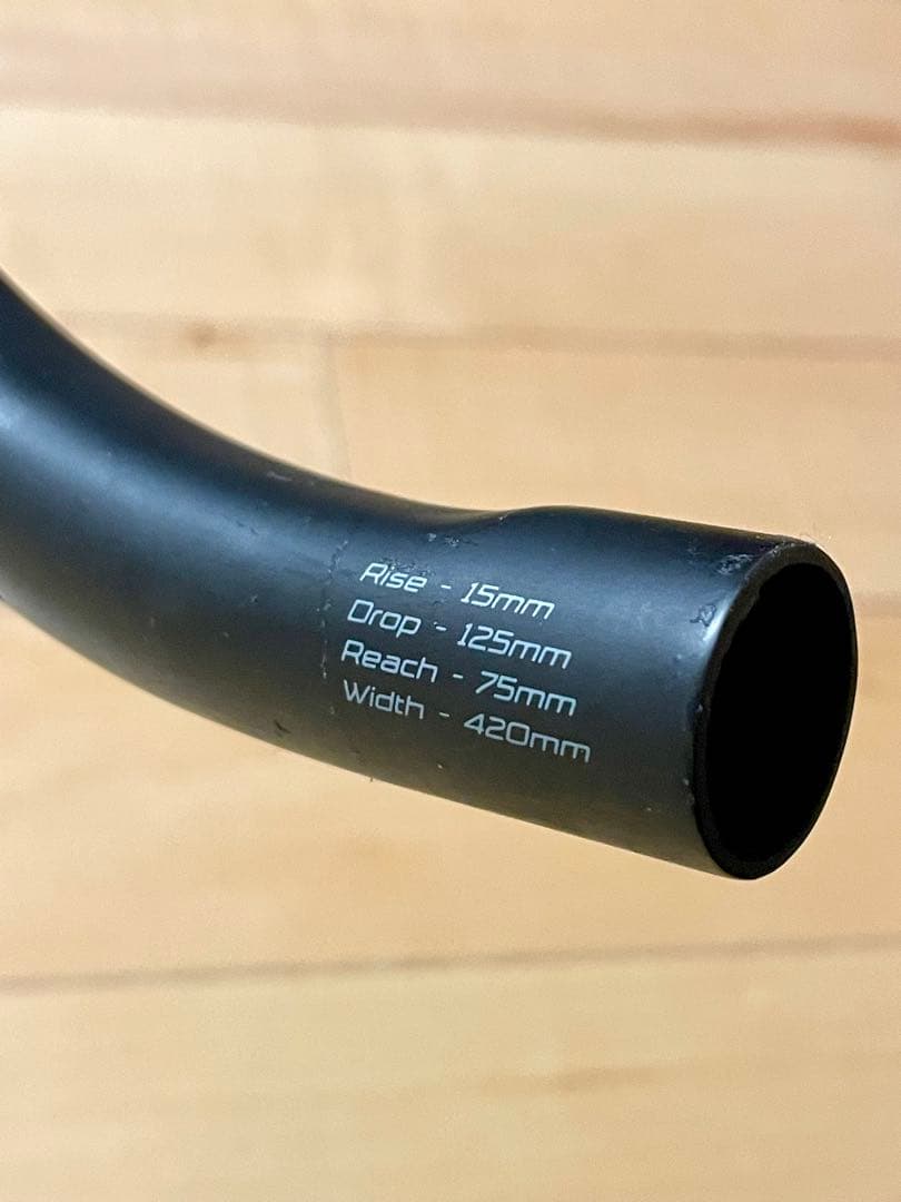 エスワークスS-works カーボンHoverハンドル+15 420mm