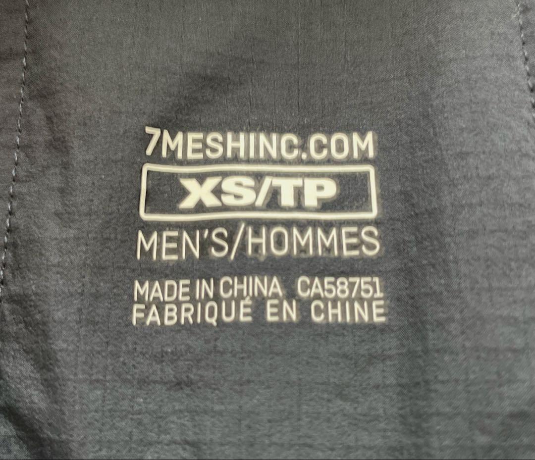 新品同様！7MESH OUTFLOW JKT ブラック　S 高性能サイクルウェア