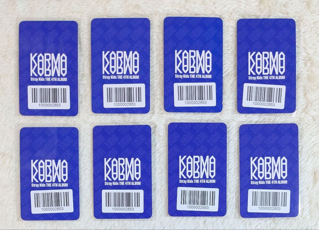 StrayKids KARMA FANS リスパ コンプ スキズ