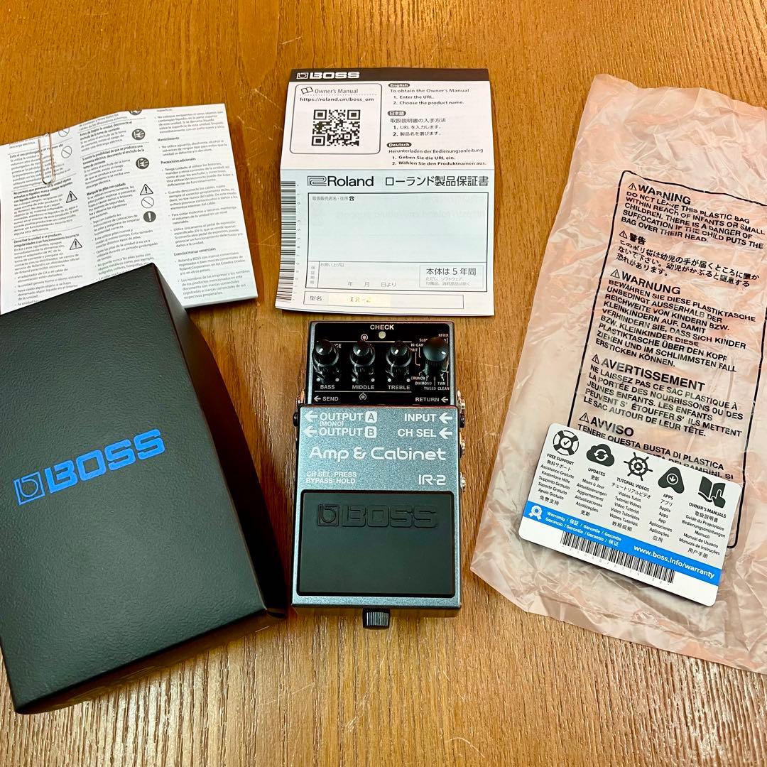 BOSS IR-2 amp&cabinet アンプ&キャビネット