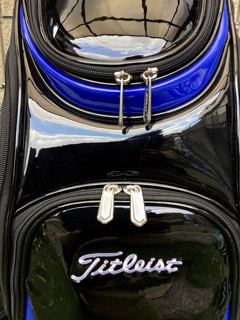 パ*ロ様 Titleist タイトリストエナメルキャディバッグ