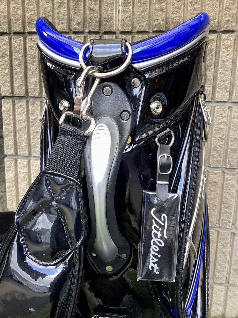 パ*ロ様 Titleist タイトリストエナメルキャディバッグ