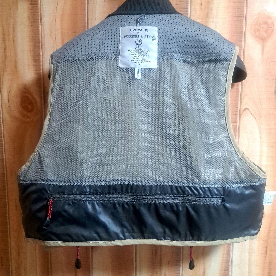 フィクスエンド　フライベスト　　 藤成史氏監修モデル　Mサイズ　タンカラー