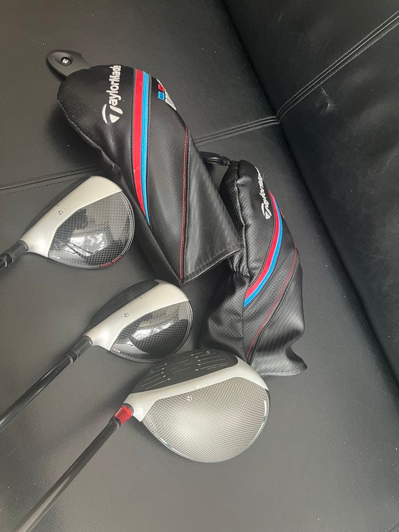超高価シャフト装着TX！テーラーメイドSIMドライバー、M4ウッド等３本セット