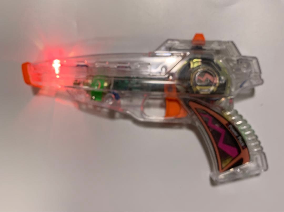 ツクダ　ショックレーザーガン　シースルータイプ