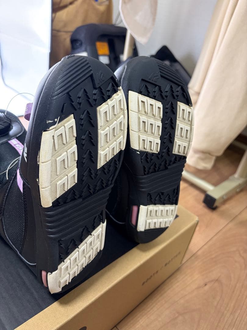 スノボブーツ　K2 LIL KAT ブラック/パープル 21センチ　女の子