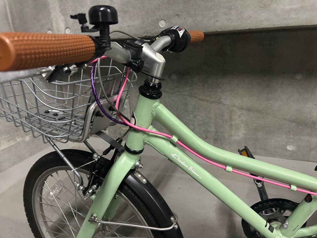 【直接引取り限定】自転車KhodaaBloomコーダブルーム20インチ グリーン
