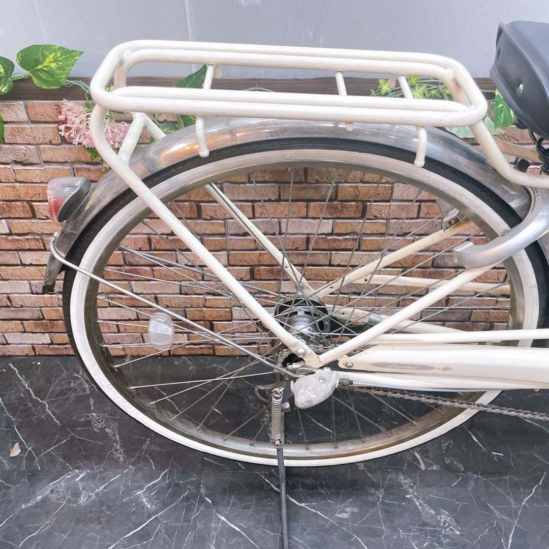 【38】一般車 ママチャリ Feerique クリーム 26インチ