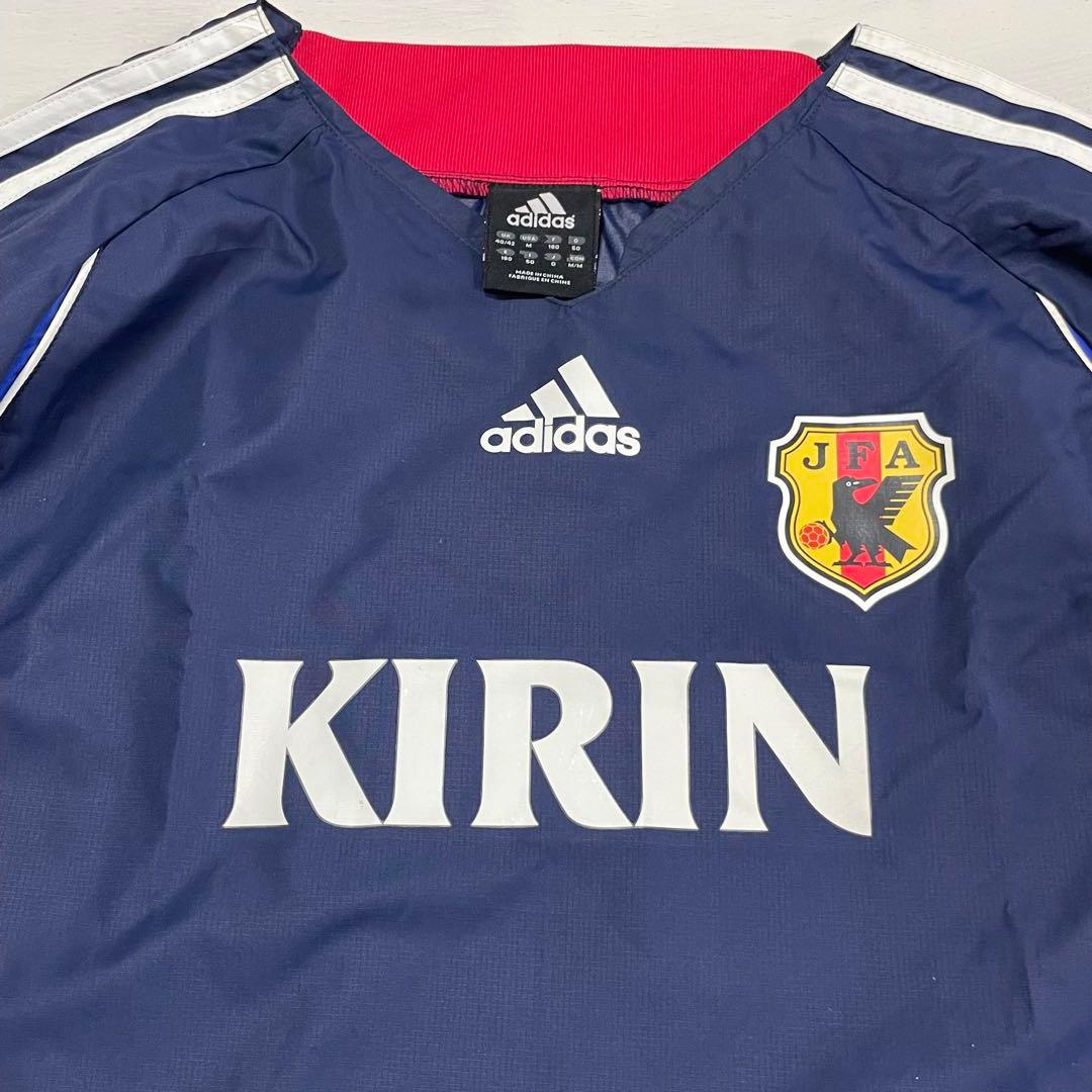 adidas 日本代表　KIRIN プルオーバー　ナイロンジャケット　ピステ