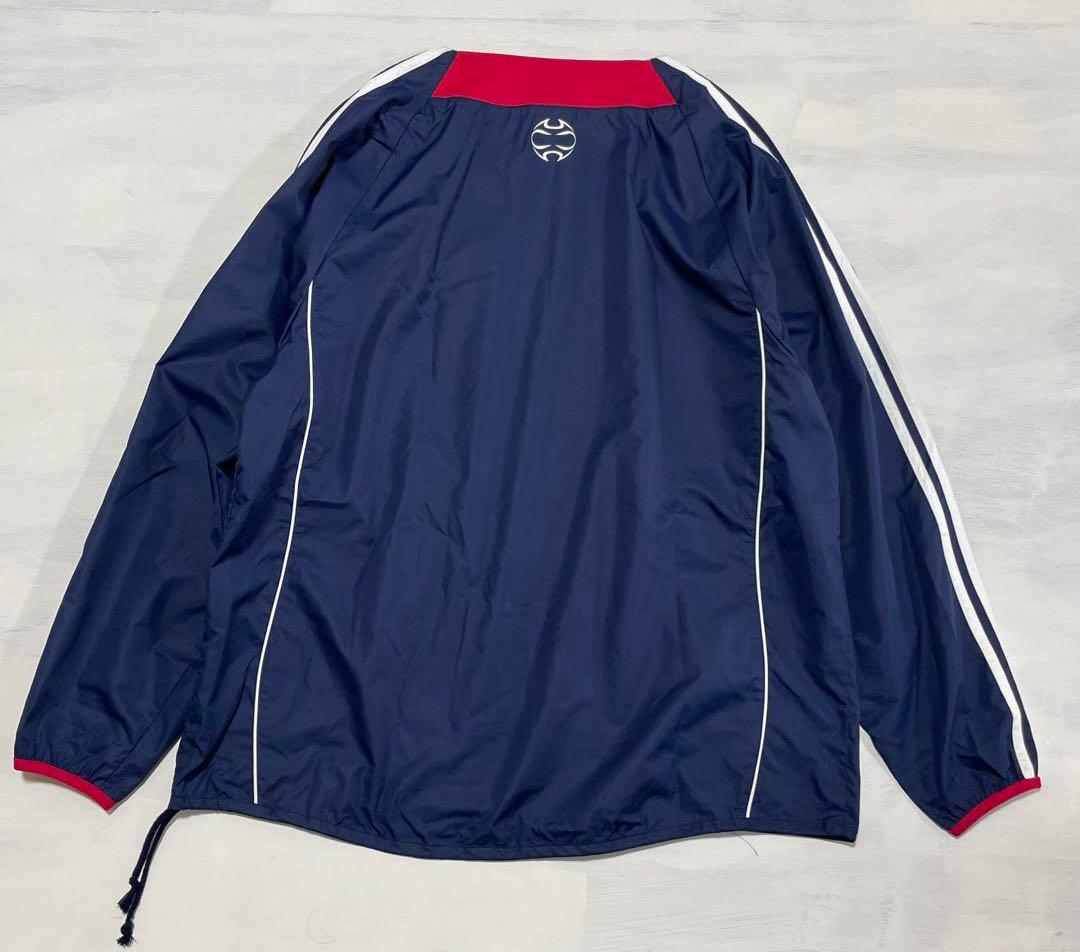 adidas 日本代表　KIRIN プルオーバー　ナイロンジャケット　ピステ