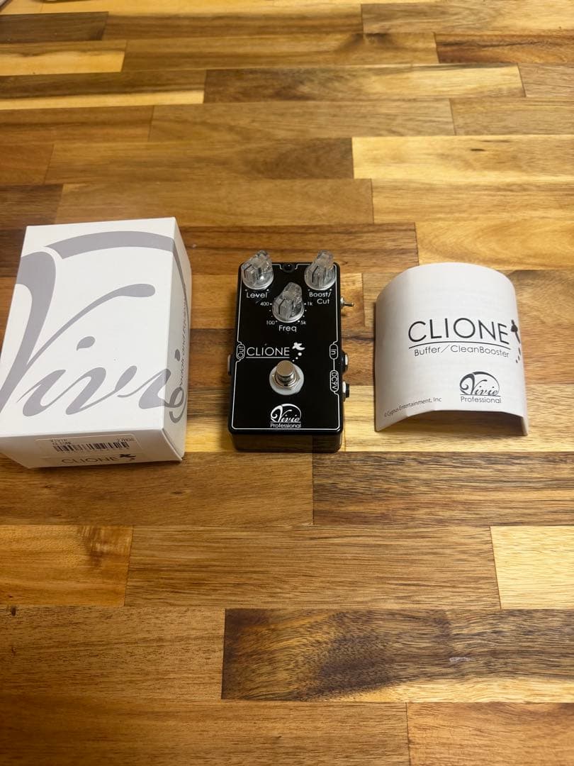 VIVIE CLIONE ギター ベース エフェクター ブースター