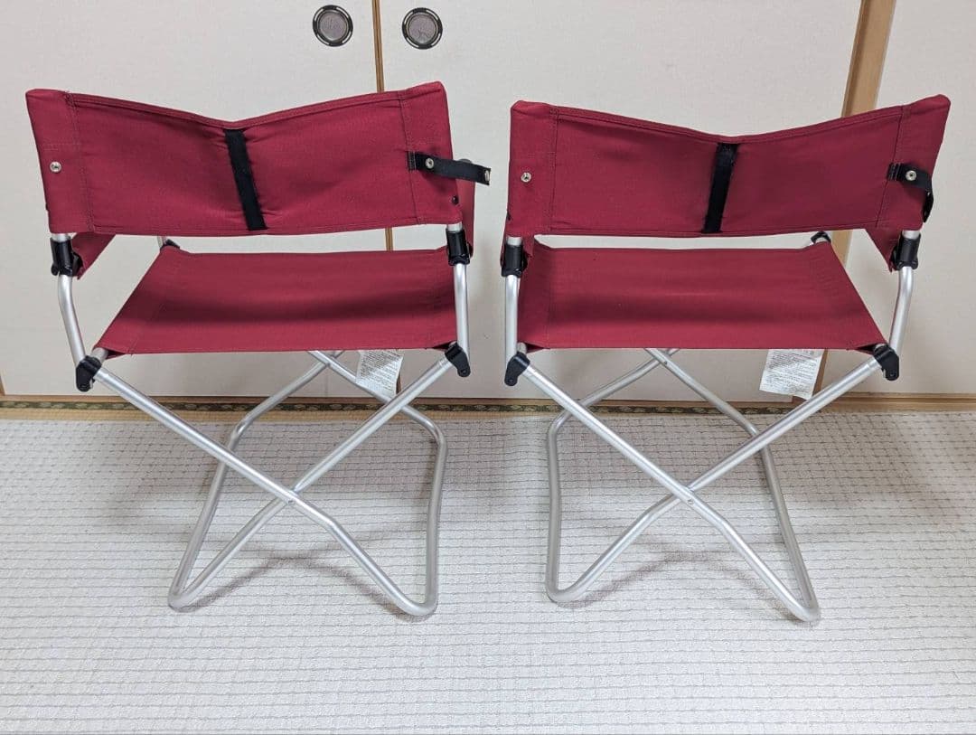 スノーピーク FDチェアワイド RD レッド LV-077RD 2脚セット
