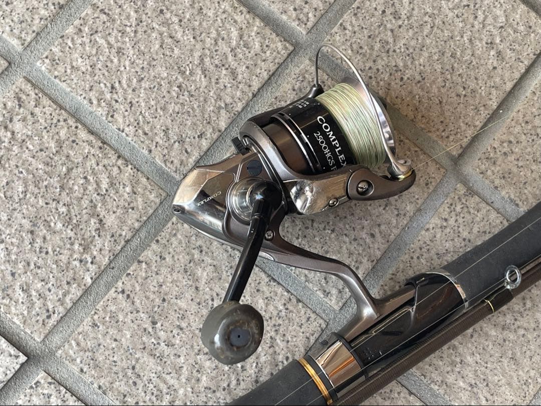 DAIWA AGS92M シマノ コンプレックスBB 2500HGS F6
