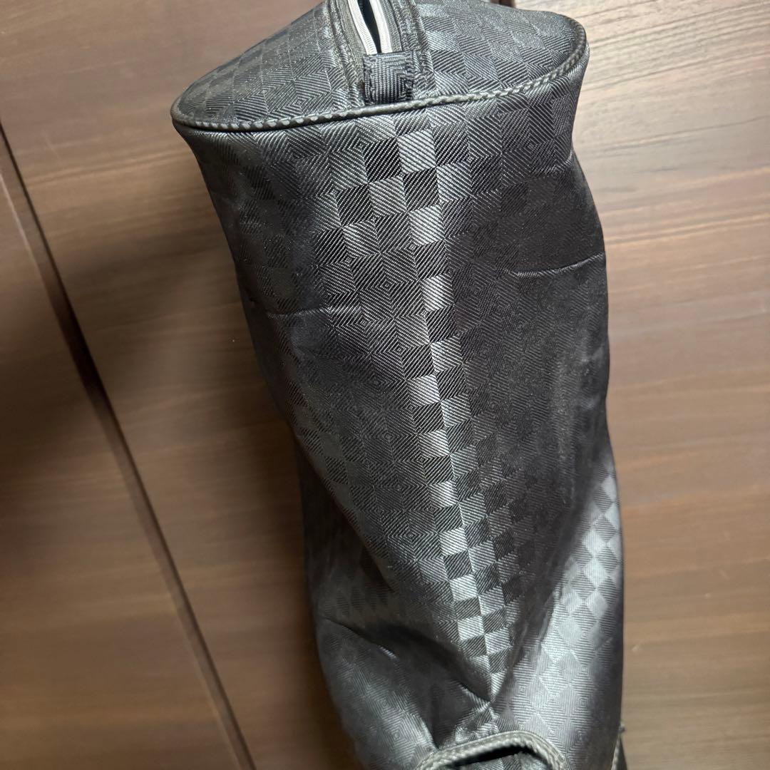 XXIO キャディバッグ チェック柄 ブラック ゴルフバッグ