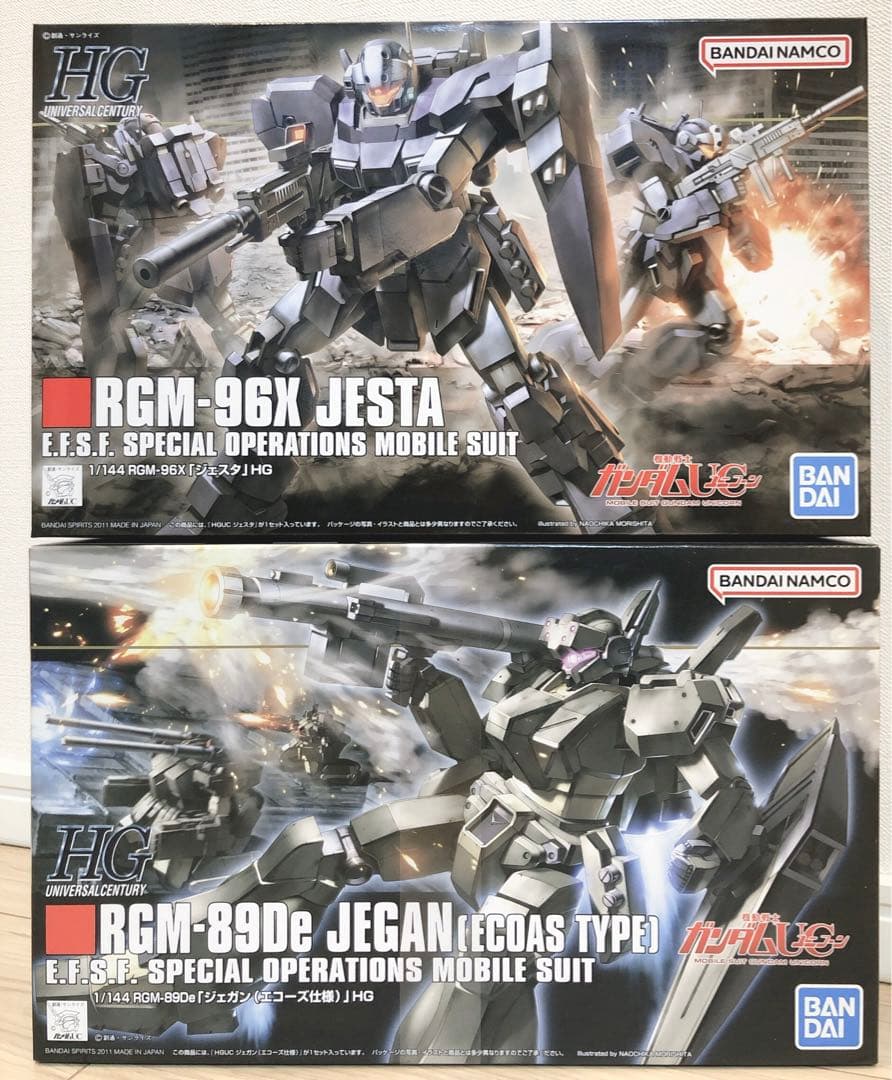 HG ジェスタ ジェスタキャノン ジェガン（エコーズ仕様） リゼル(bユニット)