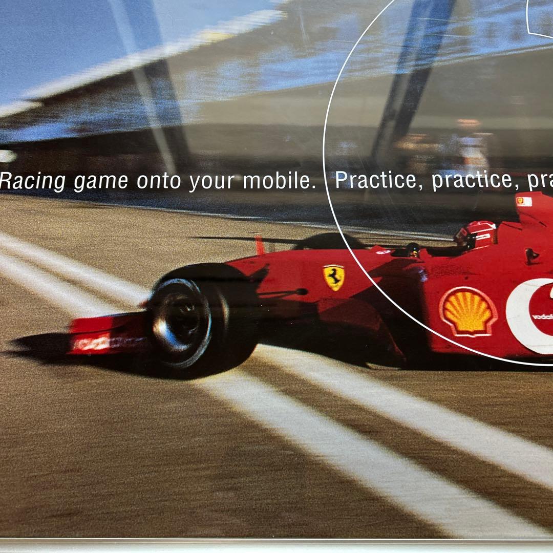 Vodafone Ferrari Racing 広告ポスター大判非売品3枚セット